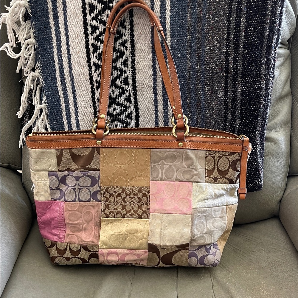 Patchwork Tote Bag